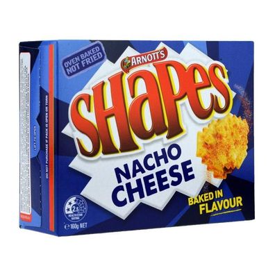Arnott's Shapes Nacho Cheese Cracker 160 g