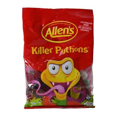 Allen's Killer Pythons Fruchtgummi 192 g