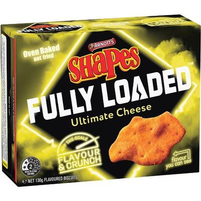 Arnott's Shapes Ultimate Cheese 130 g