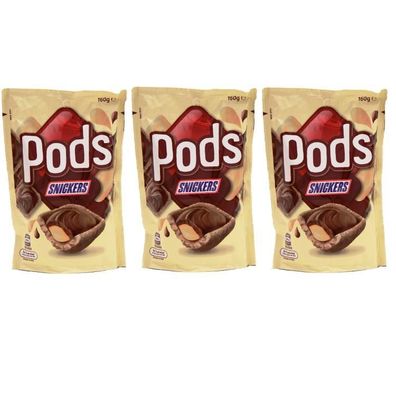 Mars Pods Snickers Schokolade Triple Pack 3x160 g