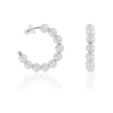 Luna-Pearls - HS1020 - Ohrringe - 925 Silber rhodiniert - Süßwasser-Zuchtperle