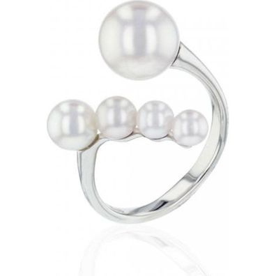 Luna-Pearls - 008.0568 - Ring - 750 Weißgold - Akoya-Zuchtperle