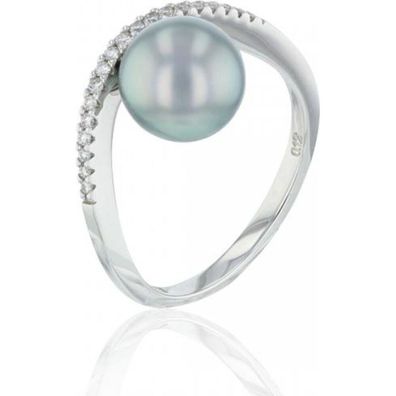 Luna-Pearls - 005.1036 - Ring - 585 Weißgold - Tahiti-Zuchtperle 8-9mm