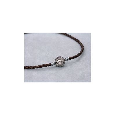 Luna-Pearls - HKS181 - Collier - Kautschuk - Bajonettverschluss - 925 Silber - 44cm