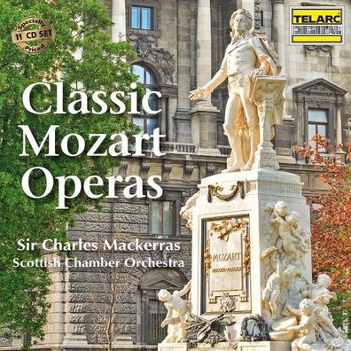 Wolfgang Amadeus Mozart (1756-1791): Charles Mackerras dirigiert 3 Mozart-Opern - Te