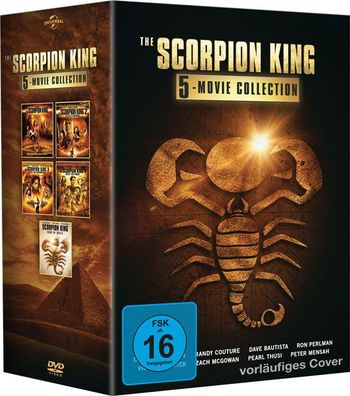 Scorpion King, The 5-Movie-Collection (DVD) 5 Discs: Filme 1-5 - Universal Picture