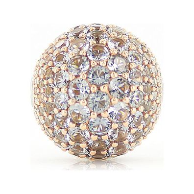Luna-Pearls - HS1200 - Wechselschließe - 925 Silber rosévergoldet - Zirkonia