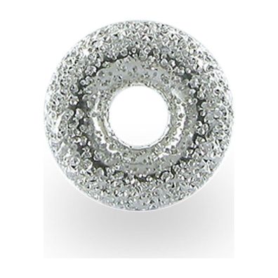 Luna-Pearls - hS1199 - Rondell Zwischenteil - 925 Silber diamantiert
