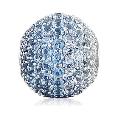 Luna-Pearls - HS1246 - Wechselschließe - 925 Silber rhodiniert - Zirkonia