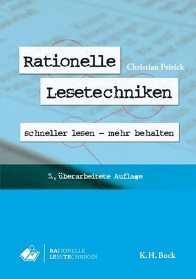 Rationelle Lesetechniken, Christian Peirick