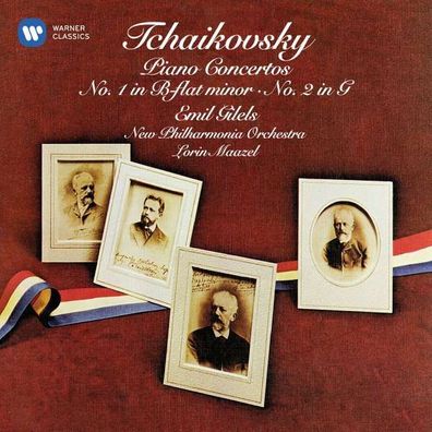 Peter Iljitsch Tschaikowsky (1840-1893): Klavierkonzerte Nr.1 & 2 - Warner - (CD /