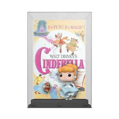 Disney's 100th Anniversary Funko POP! Movie Poster & Figur Cinderella 9 cm