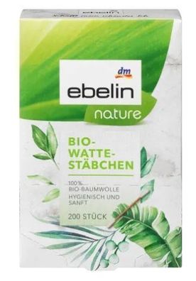 Ebelin Bio-Kosmetik Wattepads, 200 Stk