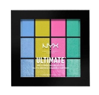 NYX Ultimate Lidschattenpalette 05 - Multi-Finish, 12 Farben
