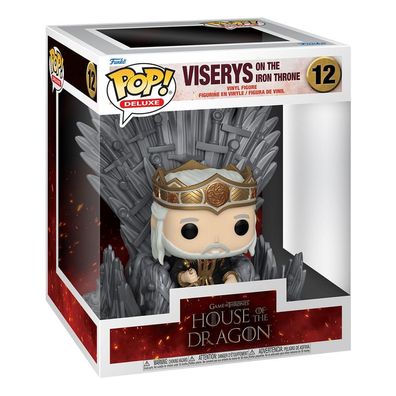 House of the Dragon Funko POP! Deluxe - Viserys on Throne 9 cm