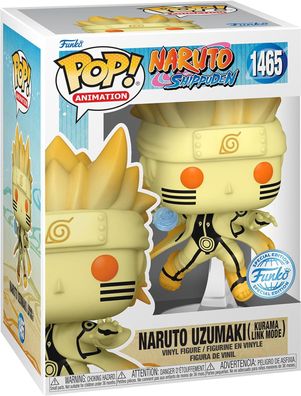 Naruto Funko POP! PVC-Sammelfigur - Naruto Uzumaki (Kurama Link Mode) (1465)