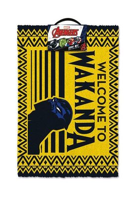 Mavel Comics Fußmatte Black Panther Welcome to Wakanda
