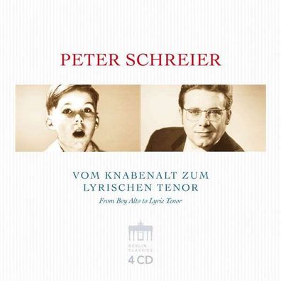 Peter Schreier - Vom Knabenalt zum lyrischen Tenor - Berlin - (CD / Titel: H-Z)