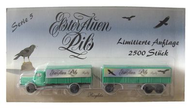 Elster Auen Pils Nr05 - Getränke-Koth Röglitz - MAN Büssing 8000 - Hängerzug Oldie