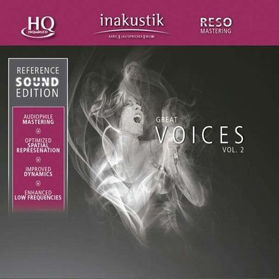 Reference Sound Edition: Great Voices Vol.2 (HQCD) - inakustik - (CD / Titel: # 0-9