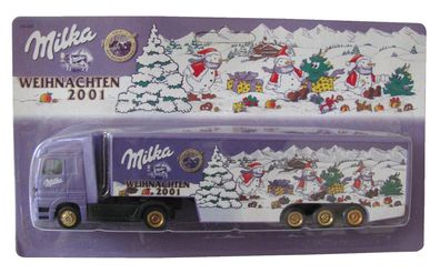 Milka Nr.06 - Weihnachten 2001 - MB Actros - Sattelzug