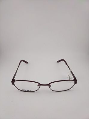 Seen Damenbrille Metall Schmal Dunkelrot Brillengestell SNEF05 Brille Damen
