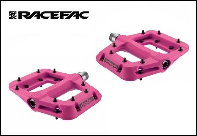 Raceface Pedale Chester AM20, Trail / DH / FR / DJ Pedale, pink,