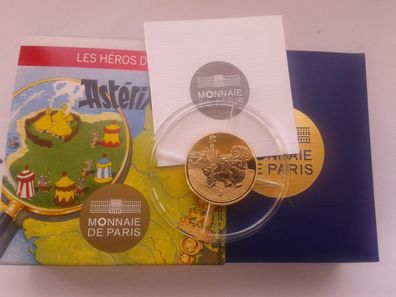 Original 50 euro 2013 Frankreich Asterix und Obelix 1/4 Unze Gold 999er