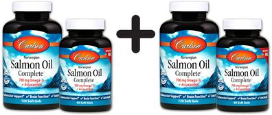 2 x Salmon Oil Complete - 120 + 60 softgels