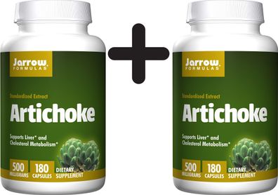 2 x Artichoke, 500mg - 180 vcaps