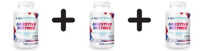 3 x Digestive Enzymes - 100 caps