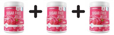 3 x Sugar Free Jelly, Raspberry - 350g