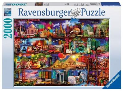 Ravensburger - Puzzle 2000 Travel Shelves - Ravensburger - (S... - ...