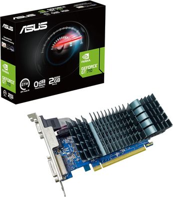 ASUS GeForce GT 710 (2GB DDR3 EVO Low-Profile Grafikkarte