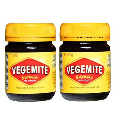 Vegemite Yeast Extract Spread Hefeextrakt Doppelpack 2x220 g