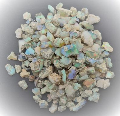 Natürliche multicolore Welo Opal Rohsteine 200 Carat = 40 Gramm