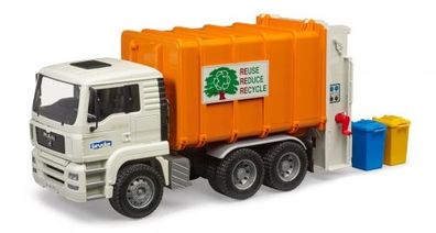 Bruder - Man Tga Rear Loading Garbage Truck - BRUDER 02772 - (Spielwaren...
