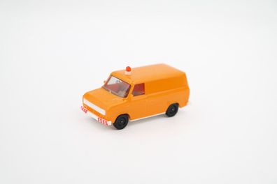 Herpa Ford Transit Kastenwagen orange 1:87 H0 Baustellenfahrzeug