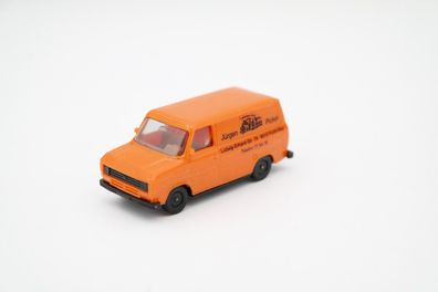 Herpa Ford Transit Kastenwagen orange 1:87 H0 Jürgen Pickel