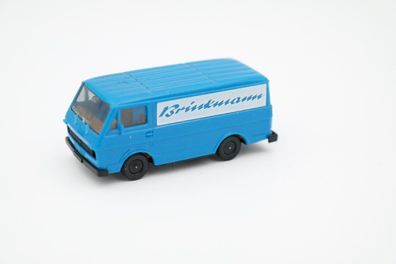 Herpa VW LT28 , Bus, Transporter Kastenwagen Brinkmann Blau 1:87 H0