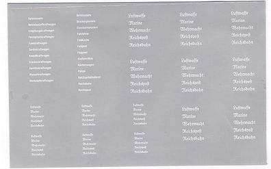 1:87 Decals EDW Kisten Beschriftungen weiß ca. 6 x 10 cm Aufkleber Modellbau 138