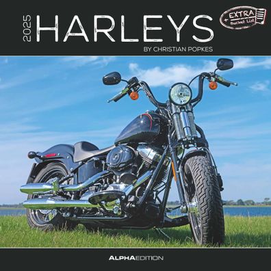 Kalender 2025 -Harleys 2025- 30 x 30cm