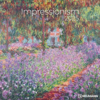 Kalender 2025 -Impressionism 2025- 30 x 30cm