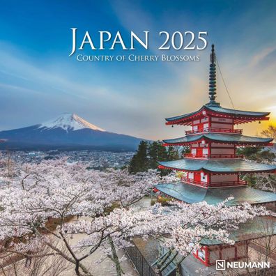 Kalender 2025 -Japan 2025- 30 x 30cm