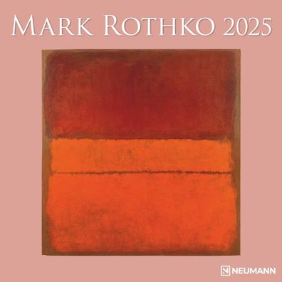 Kalender 2025 -Mark Rothko 2025- 30 x 30cm