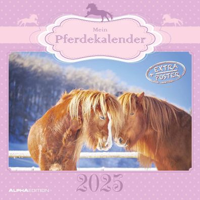 Kalender 2025 -Mein Pferdekalender 2025- 30 x 30cm