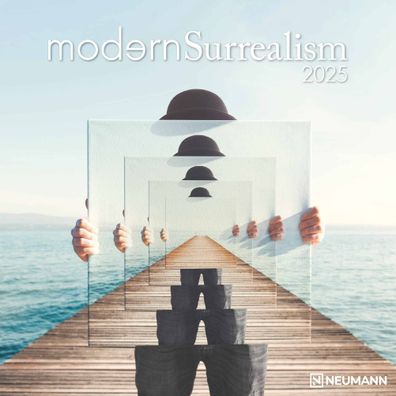 Kalender 2025 -Modern Surrealism 2025- 30 x 30cm
