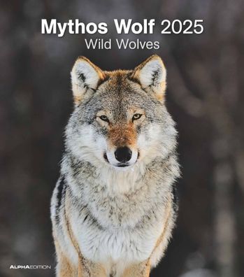 Kalender 2025 -Mythos Wolf 2025- 30 x 34cm