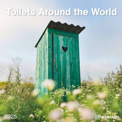 Kalender 2025 -Toilets Around the World 2025- 30 x 30cm