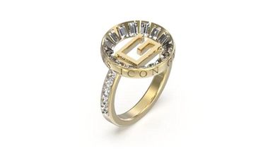 Ring Guess JUBR03013JWYG-56 größe